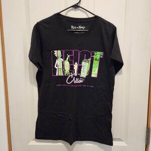 Hot Topic Rick and Morty "Heist Crew" T-Shirt, Size XL